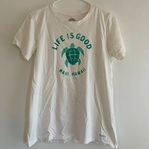 LIFE IS GOOD women’s Maui, HI shirt - medium